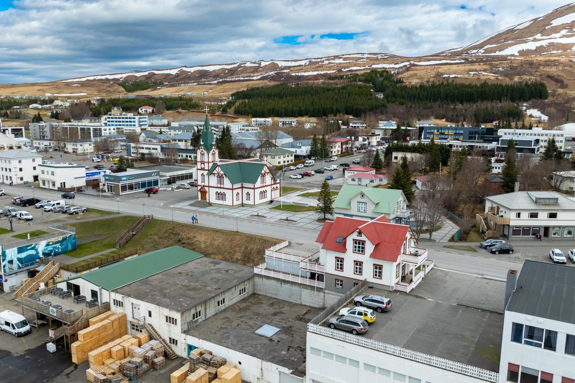 Bjarnabuth Appartement Húsavík Buitenkant foto